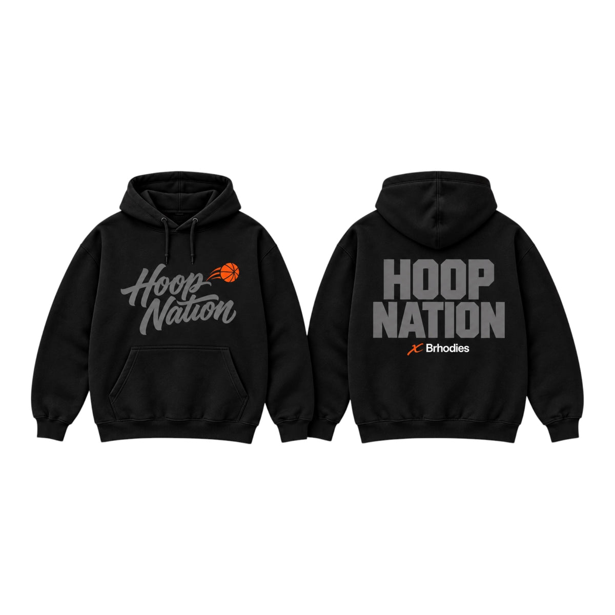 Hoop Nation x Brhodies Tonal Hoodie