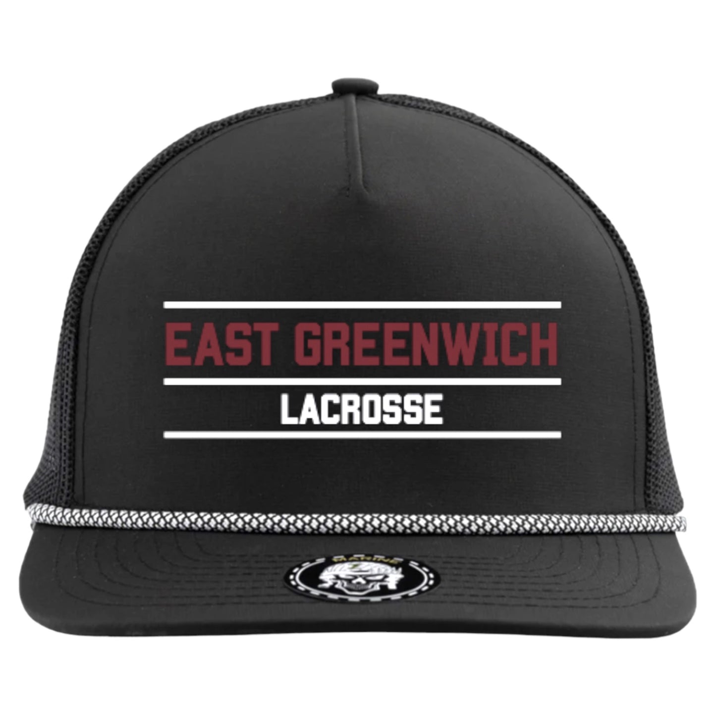 East Greenwich Lacrosse Premium Snapback (black 5-panel)