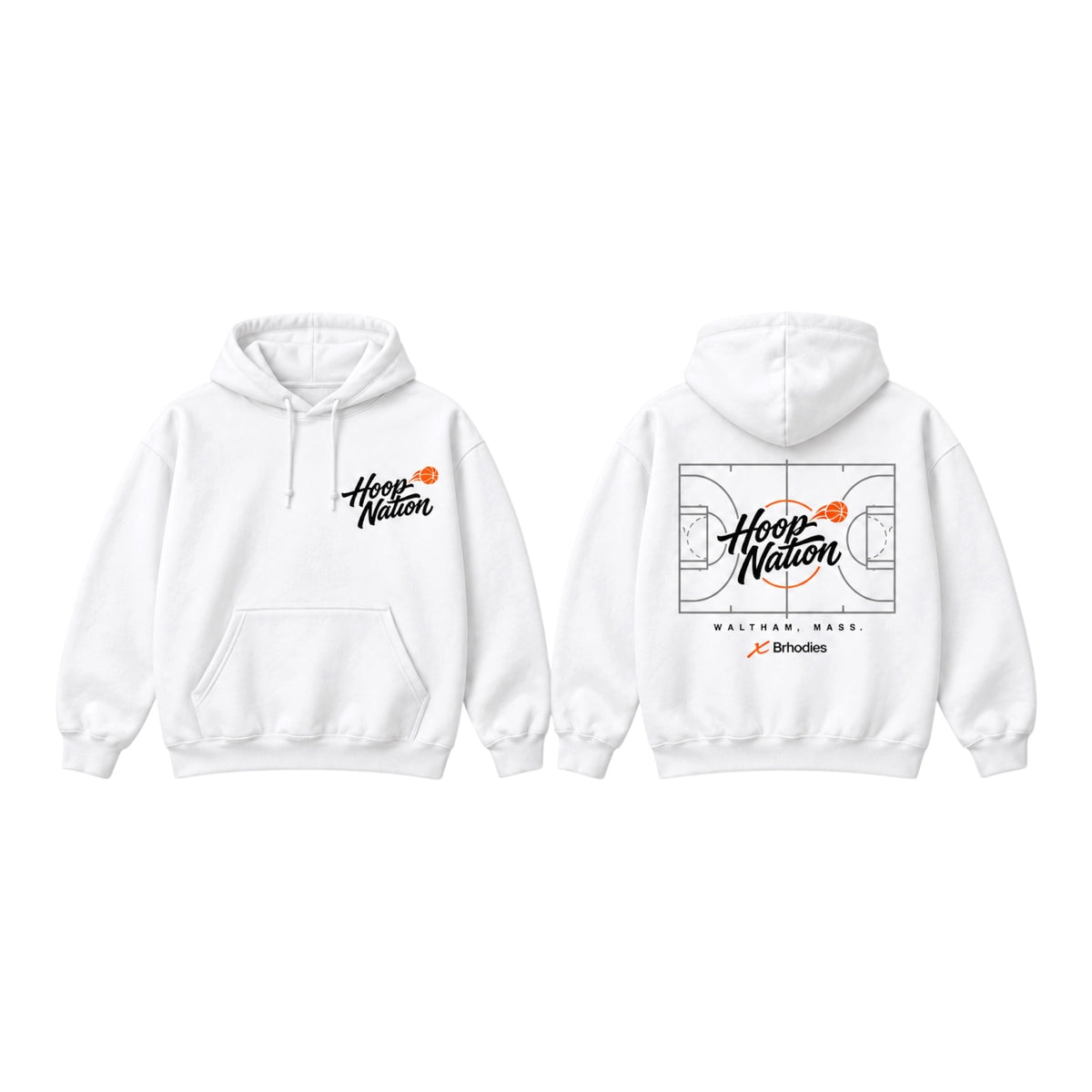 Hoop Nation x Brhodies Court Club Hoodie