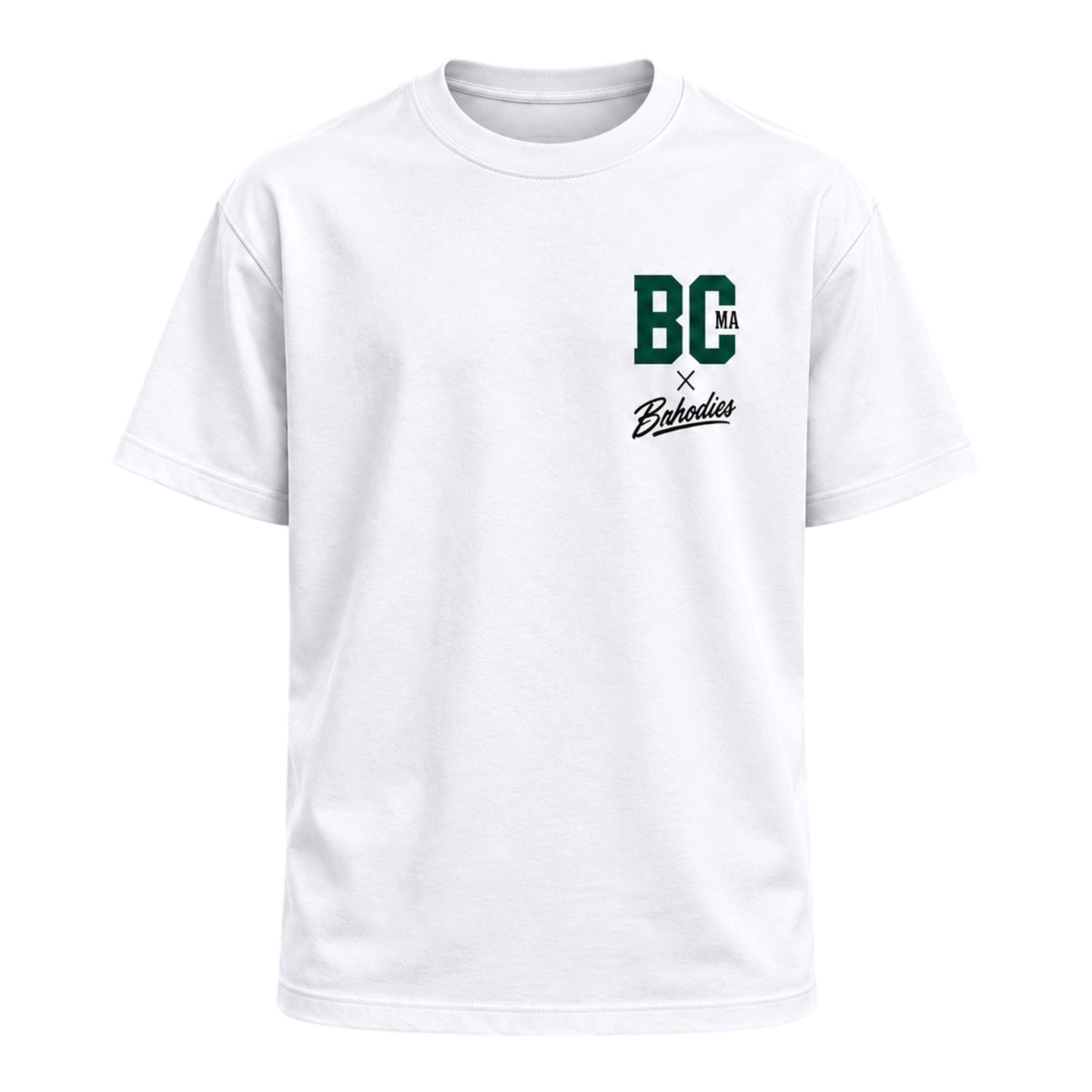BCMA Γ BRHODIES COLLAB WHITE DRI-EASE TEE π
