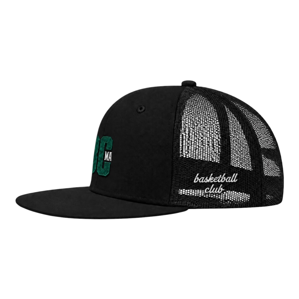 BCMA × BRHODIES — GREEN FONT MESH SNAPBACK