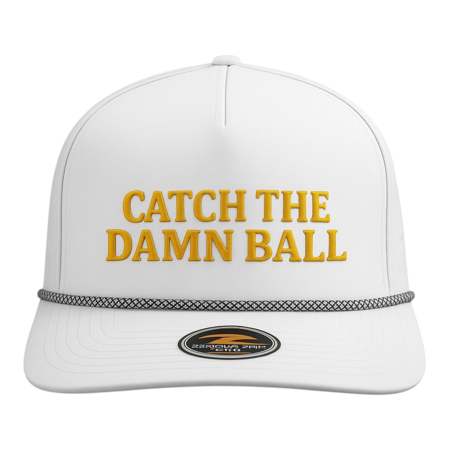 Catch The Damn Ball White