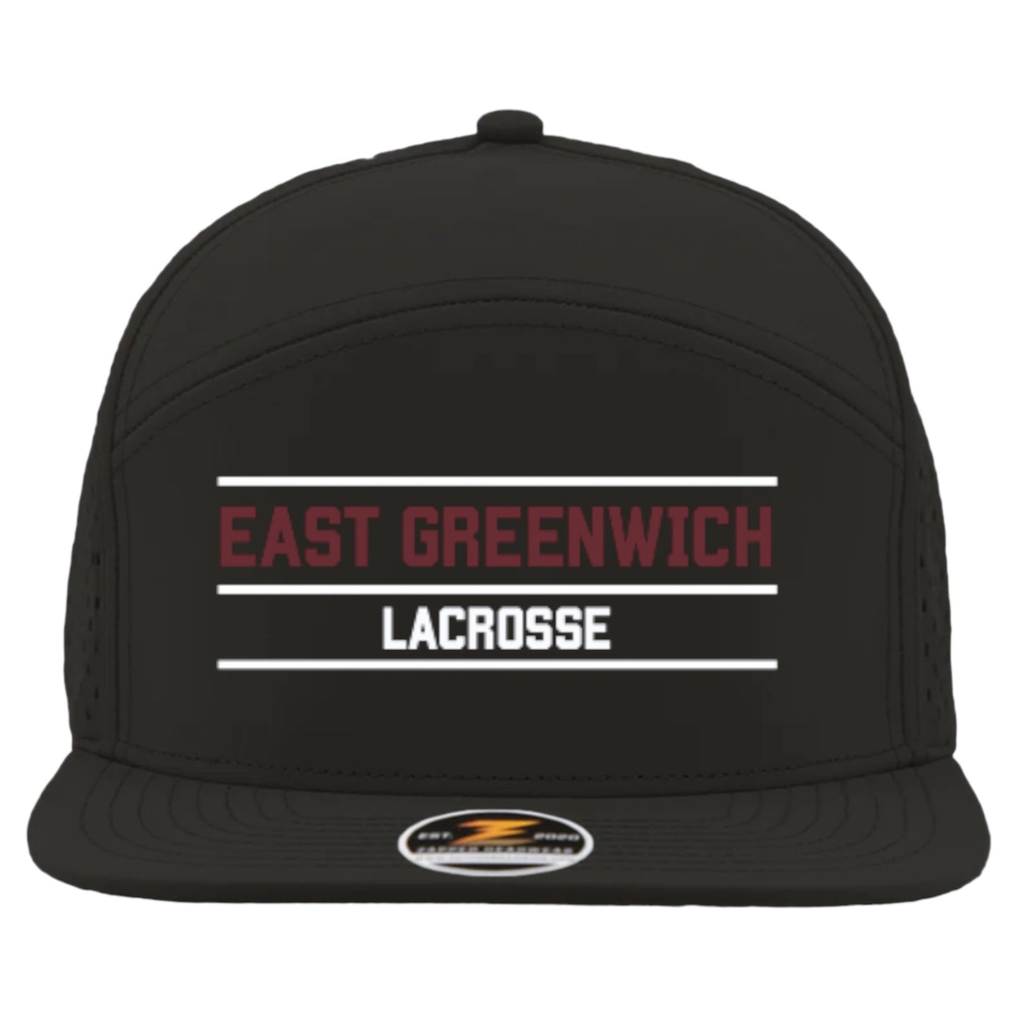 YOUTH East Greenwich Lacrosse Premium Snapback (7-panel)