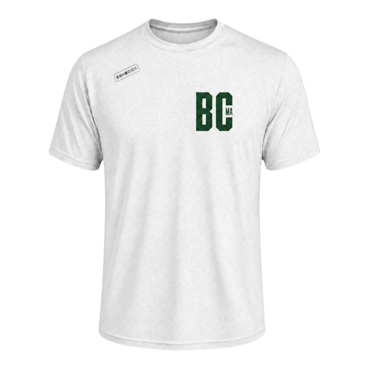 White/ Green BCMA × Brhodies Dri‑Ease Tee 🏀