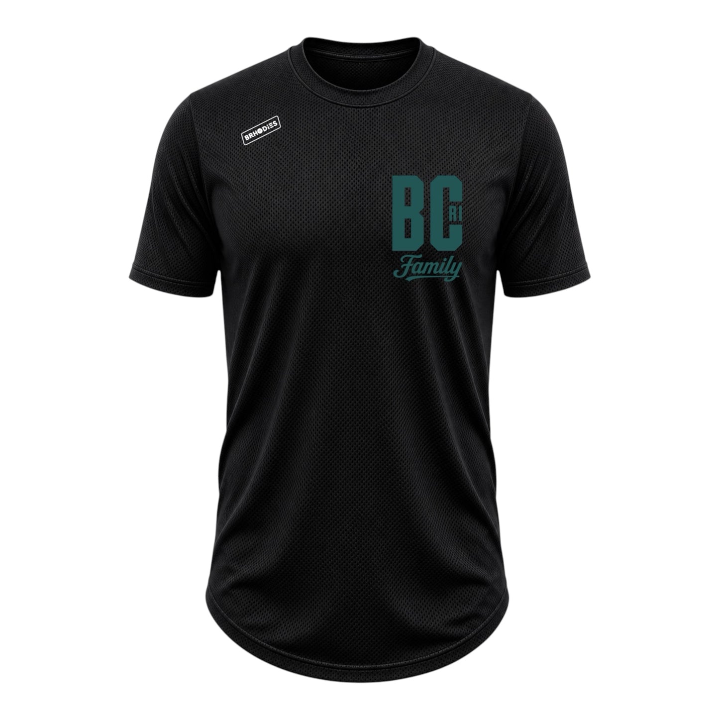 BCRI × BRHODIES — SZN I MESH COMPRESSION TEE (black)