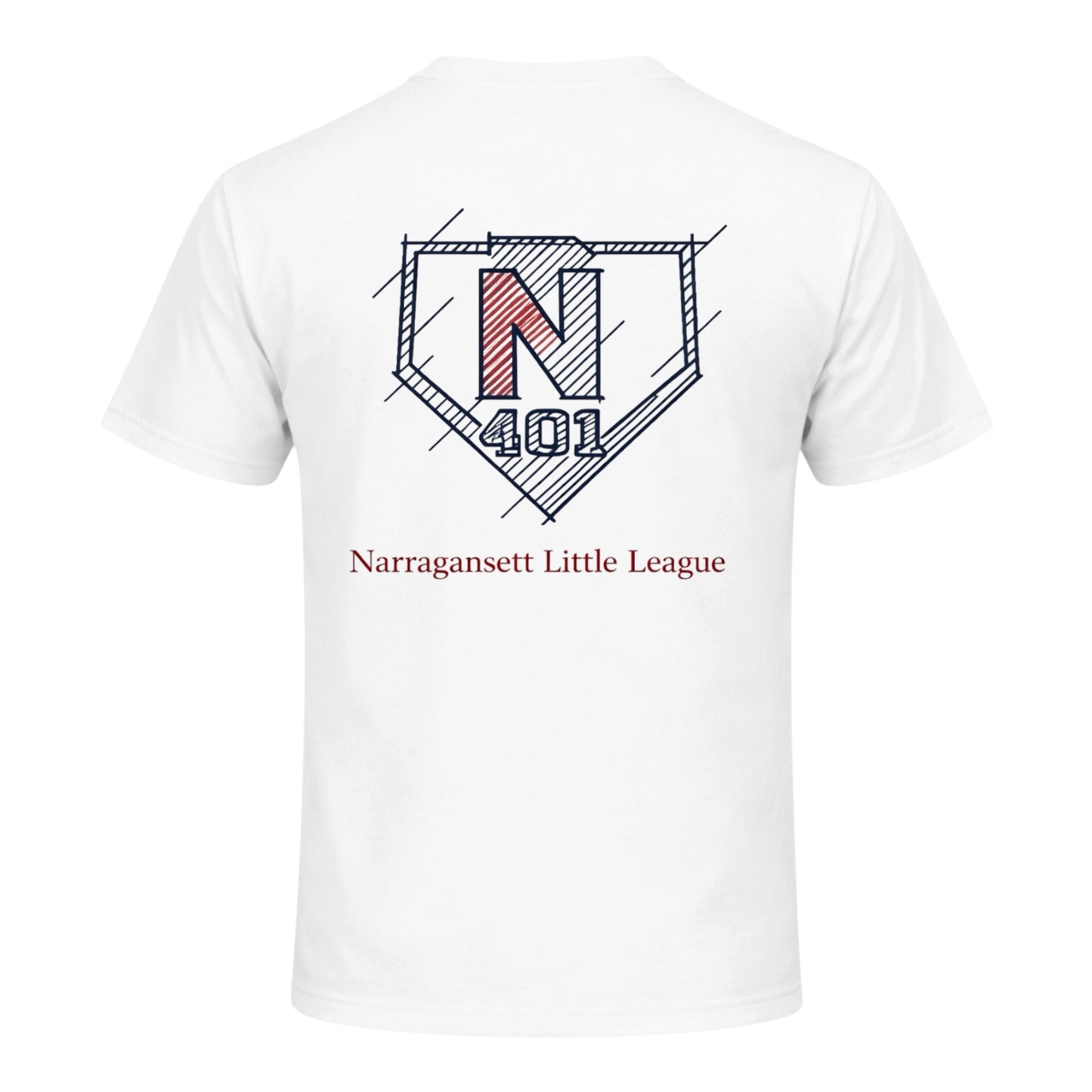 Narragansett Little League Blueprint Tee