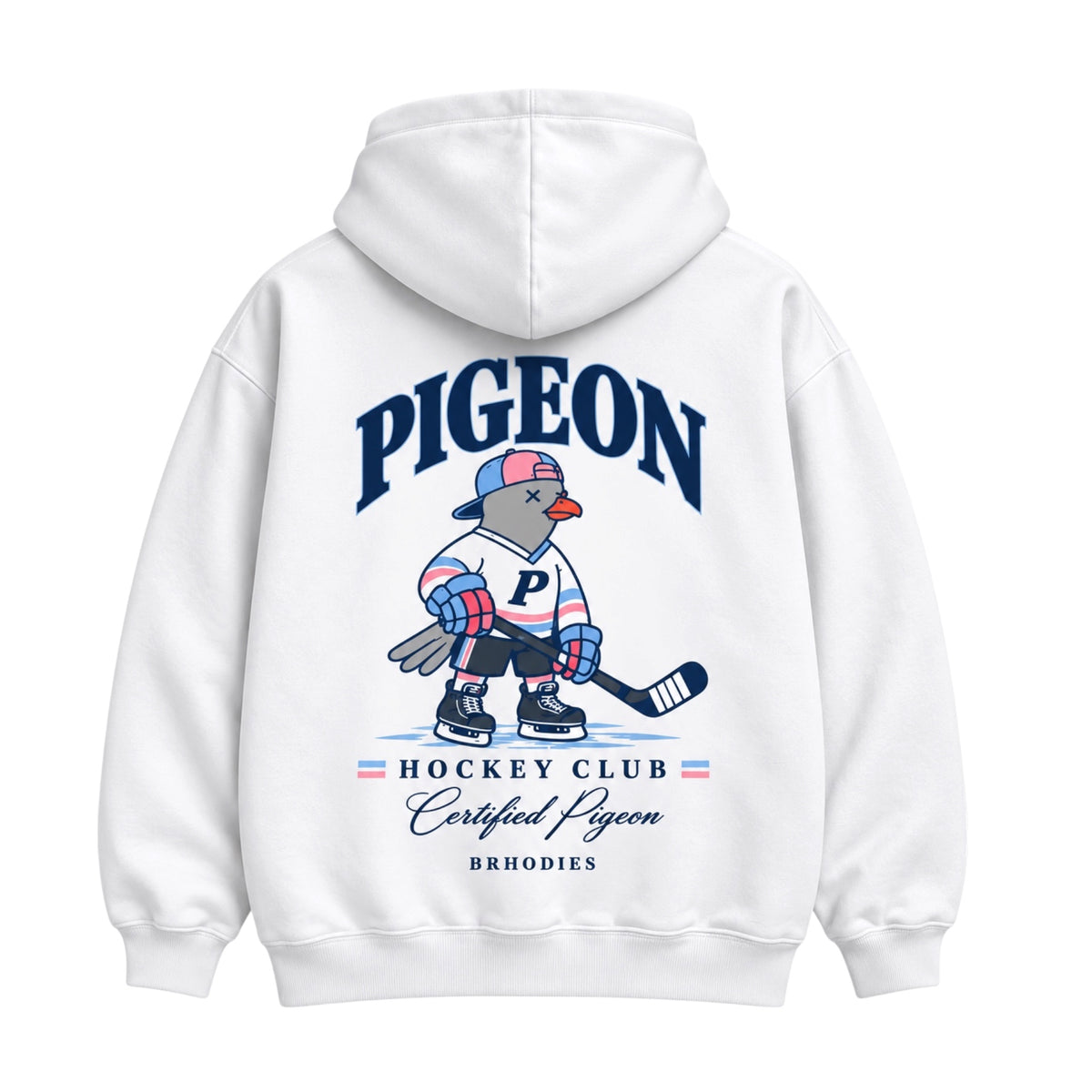 BOSS × BRHODIES — CERTIFIED PIGEON HOODIE
