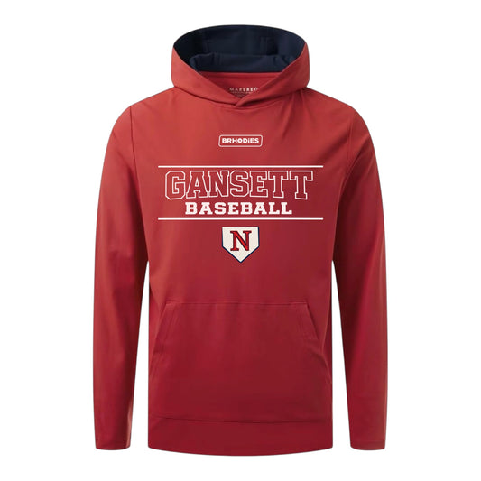 Brhodies Gansett Baseball Performance Hoodie (youth)