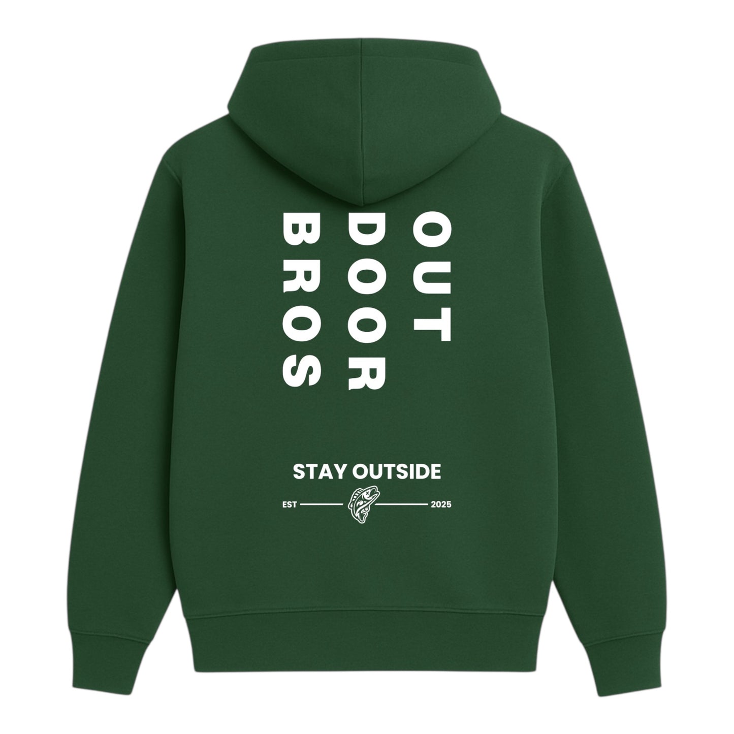 Out.Door.Bros Green Hoodie (adult)