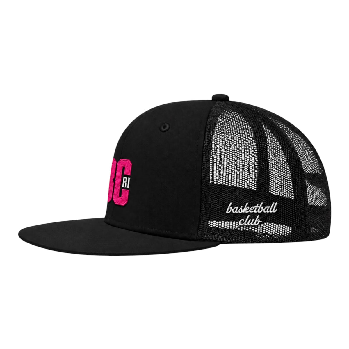 BCRI × BRHODIES — PINK LOGO MESH SNAPBACK