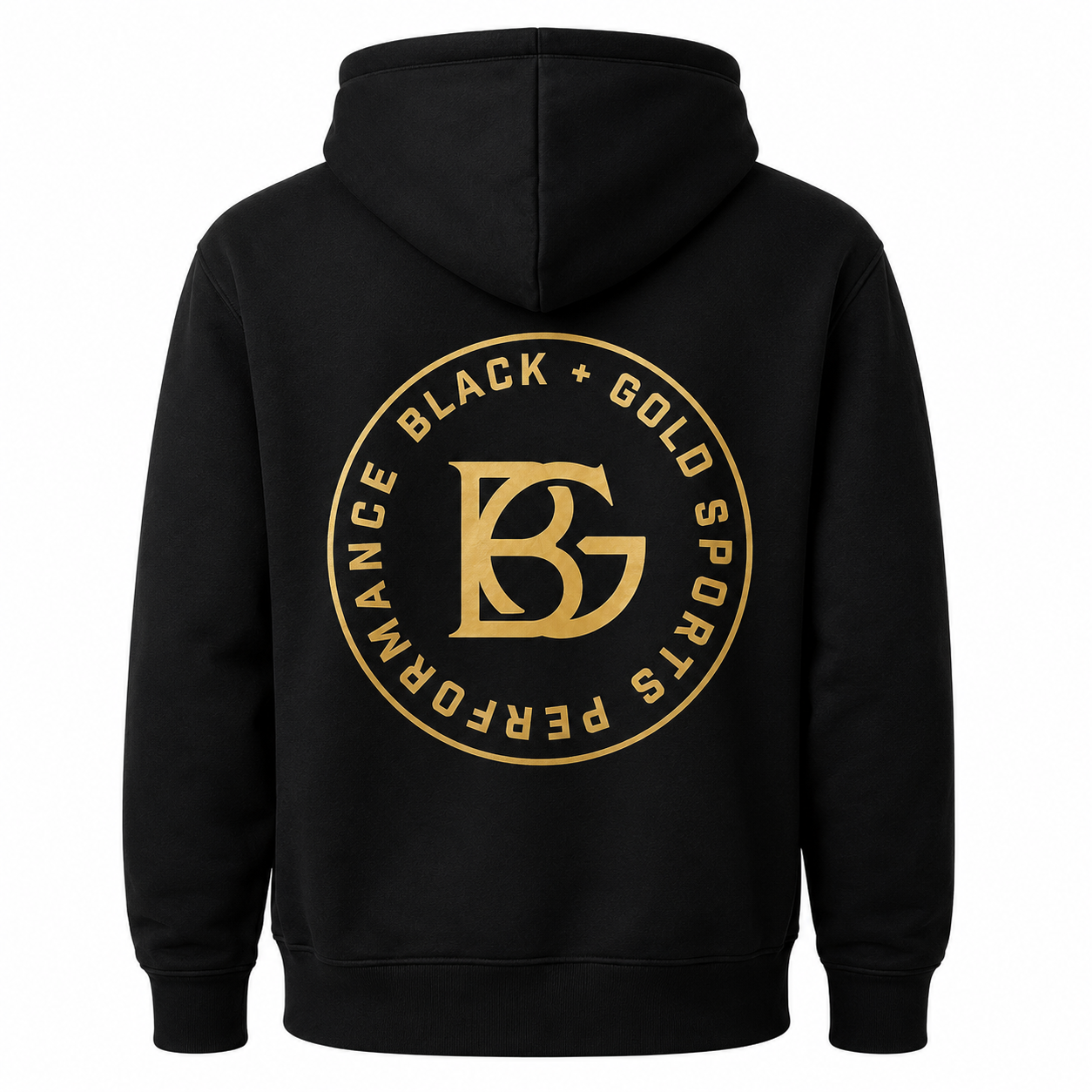 BLACK & GOLD SPORTS PERFORMANCE™ 50/50 FLEECE HOODIE