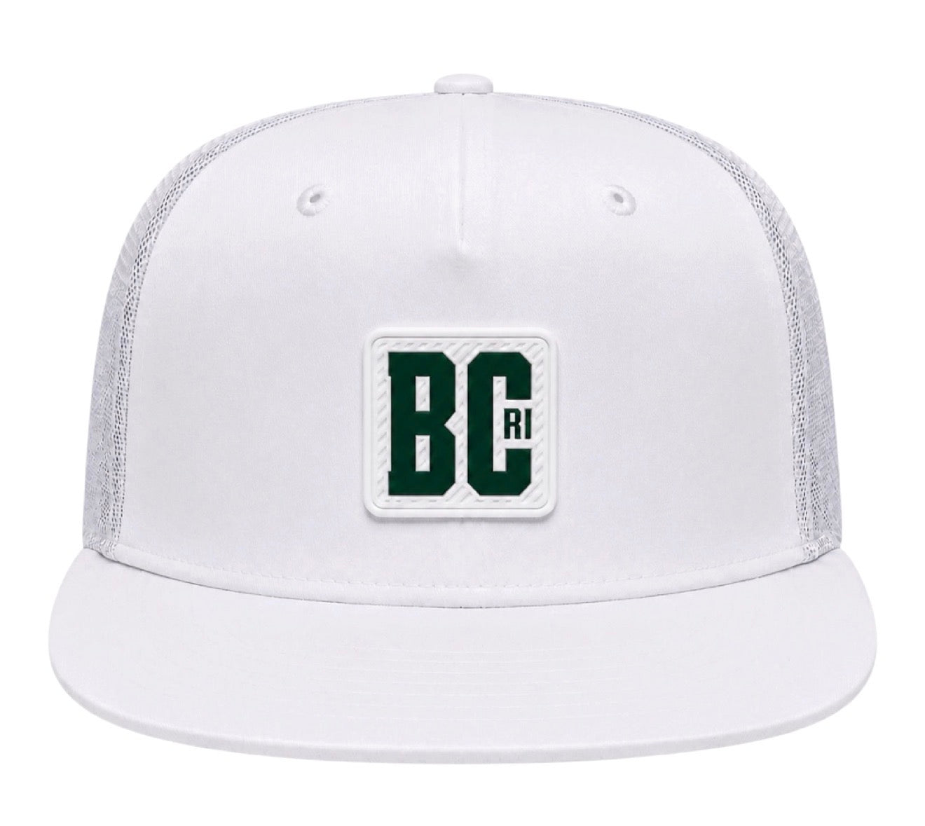 BCRI x BRHODIES  - SZN 1 MESH SNAPBACK (white)