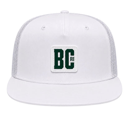 BCRI x BRHODIES  - SZN 1 MESH SNAPBACK (white)