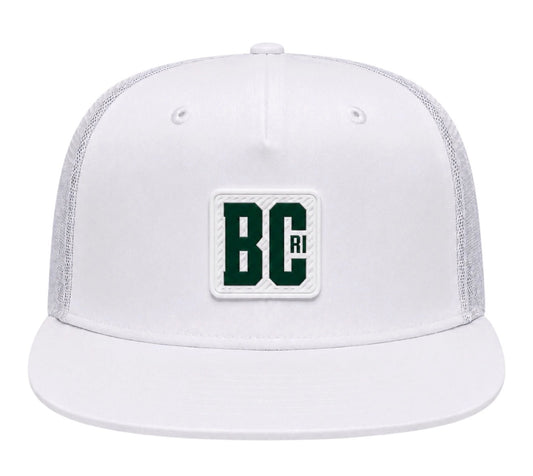 BCRI x BRHODIES  - SZN 1 MESH SNAPBACK (white)