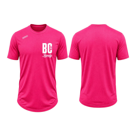 BCRI x Brhodies Relaxed Fit Compression Tee (pink)