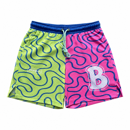 Pink Lemonade Mesh Shorts