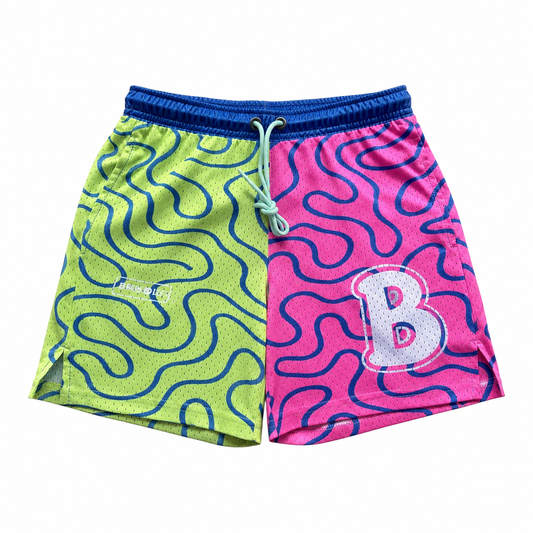 Pink Lemonade Mesh Shorts