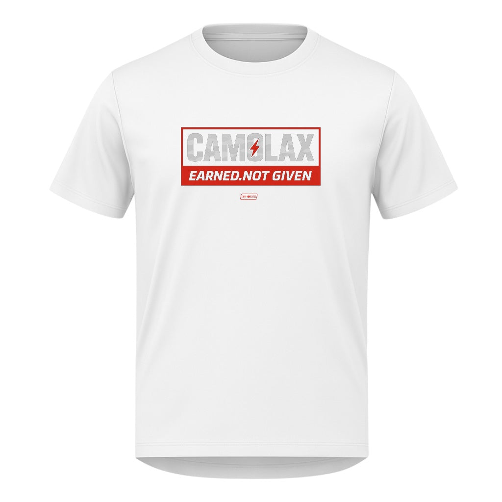 CAMOLAX x BRHODIES — “EARNED NOT GIVEN” T-SHIRT