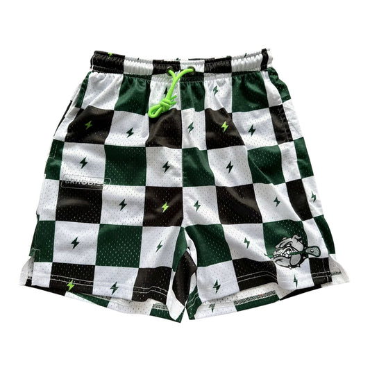 BRHODIES x BULLDOGS CHECKMATE MESH SHORTS (out now)