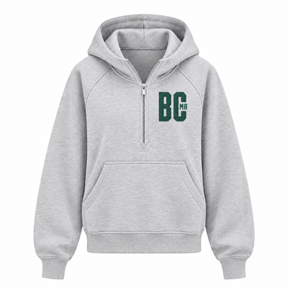BCMA × BRHODIES LADIES HALF-ZIP HOODIE 🏀