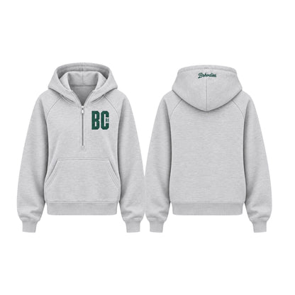BCRI × BRHODIES LADIES HALF-ZIP HOODIE 🏀