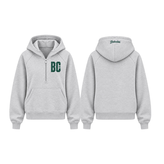 BCRI × BRHODIES LADIES HALF-ZIP HOODIE 🏀