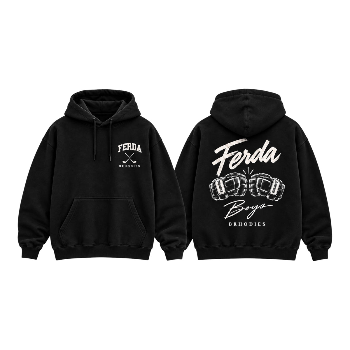 BOSS × BRHODIES — FERDA BOYS HOODIE