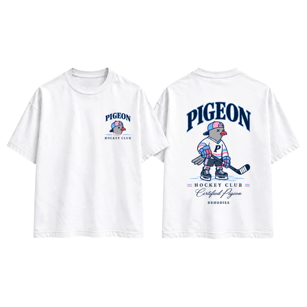 BOSS × BRHODIES — CERTIFIED PIGEON TEE