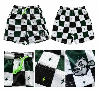 BRHODIES x BULLDOGS CHECKMATE MESH SHORTS (out now)