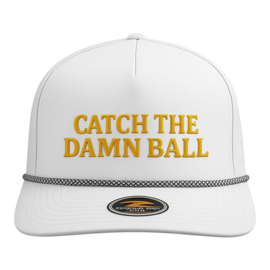 Catch The Damn Ball White
