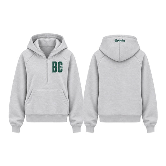 BCMA × BRHODIES LADIES HALF-ZIP HOODIE 🏀