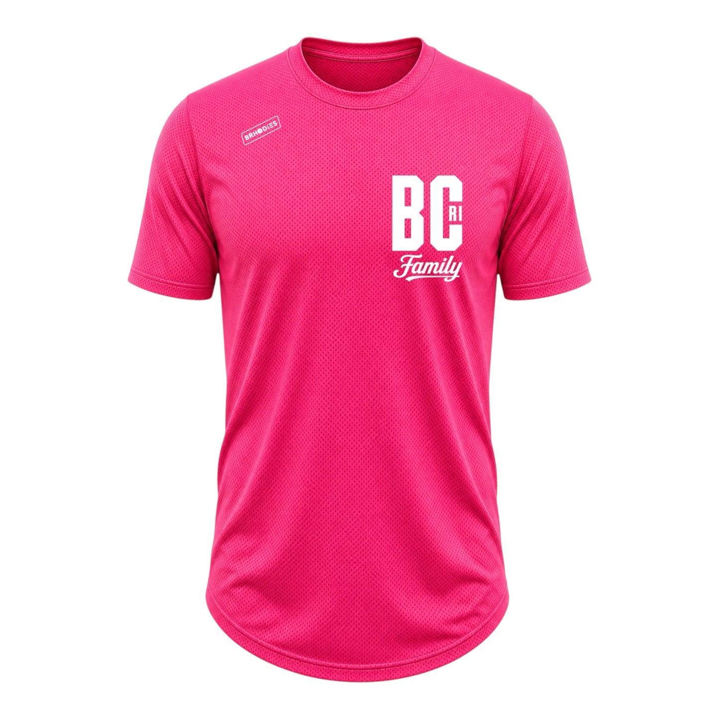 BCRI x Brhodies Relaxed Fit Compression Tee (pink)