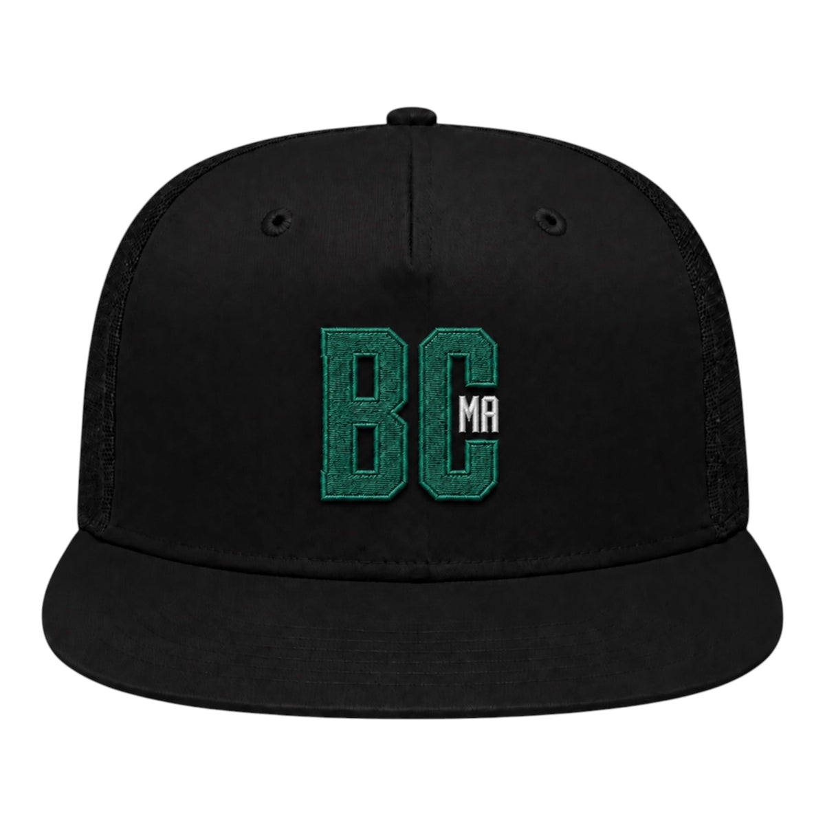 BCMA × BRHODIES — GREEN FONT MESH SNAPBACK