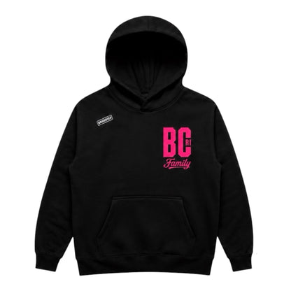 BCRI x BRHODIES - SZN 1 PREMIUM HOODIE (black/ pink)