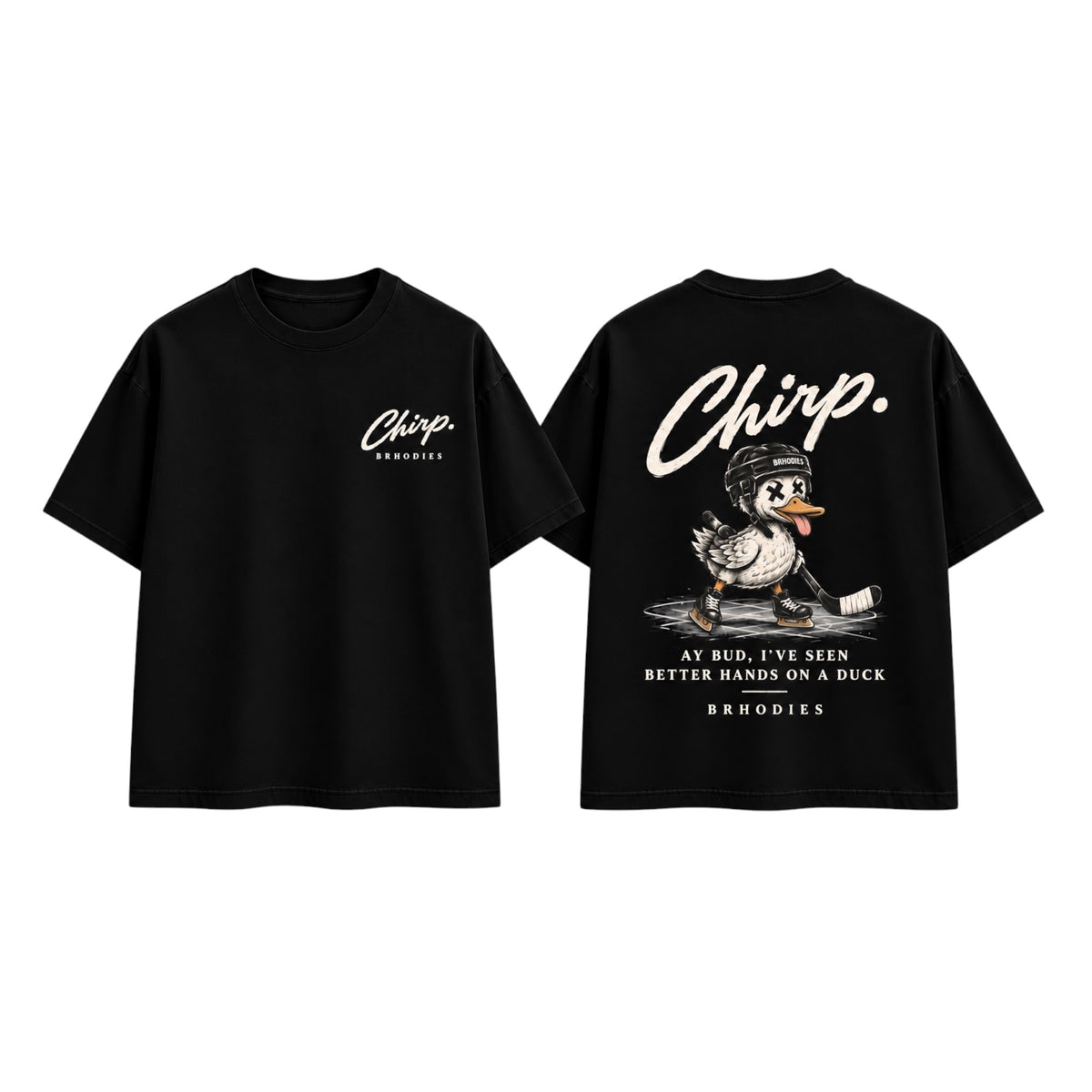 BOSS × BRHODIES — CHIRP TEE