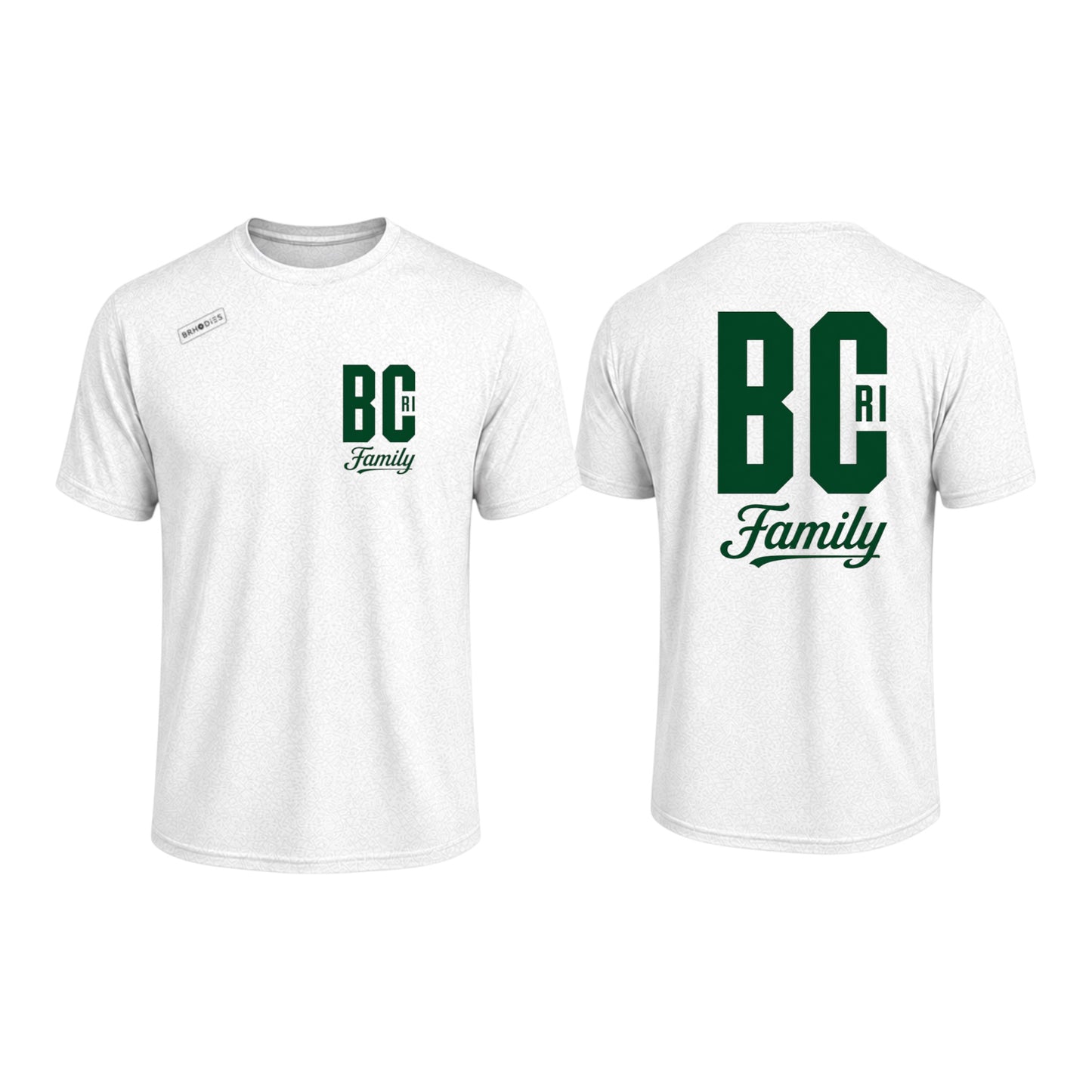 BCRI × BRHODIES — SZN I PREMIUM TEE (white/green)