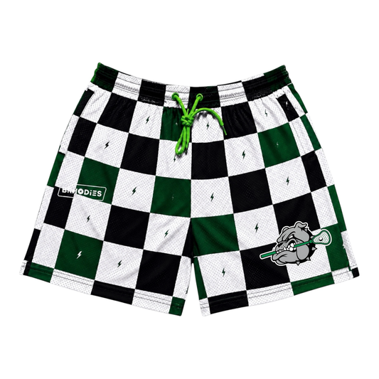 BRHODIES x BULLDOGS CHECKMATE MESH SHORTS