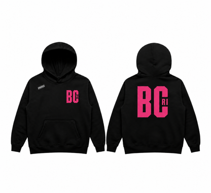 BCRI x BRHODIES - SZN 1 PREMIUM HOODIE (black/ pink)