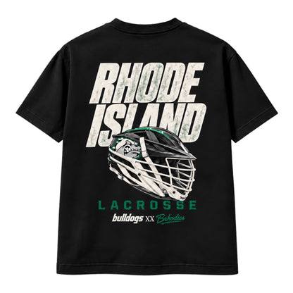 Brhodies × Bulldogs — Rhode Island Helmet Tee | SZN II
