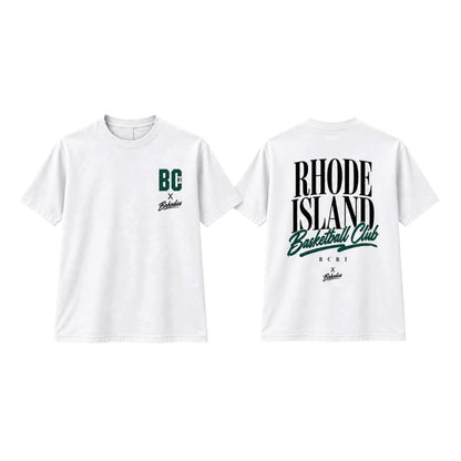 BCRI × BRHODIES COLLAB TEE WHITE DRI-EASE TEE 🏀