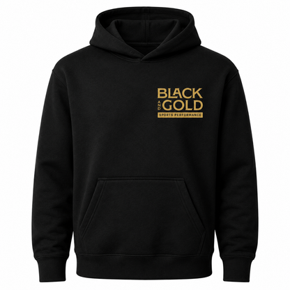 BLACK & GOLD SPORTS PERFORMANCE™ 50/50 FLEECE HOODIE