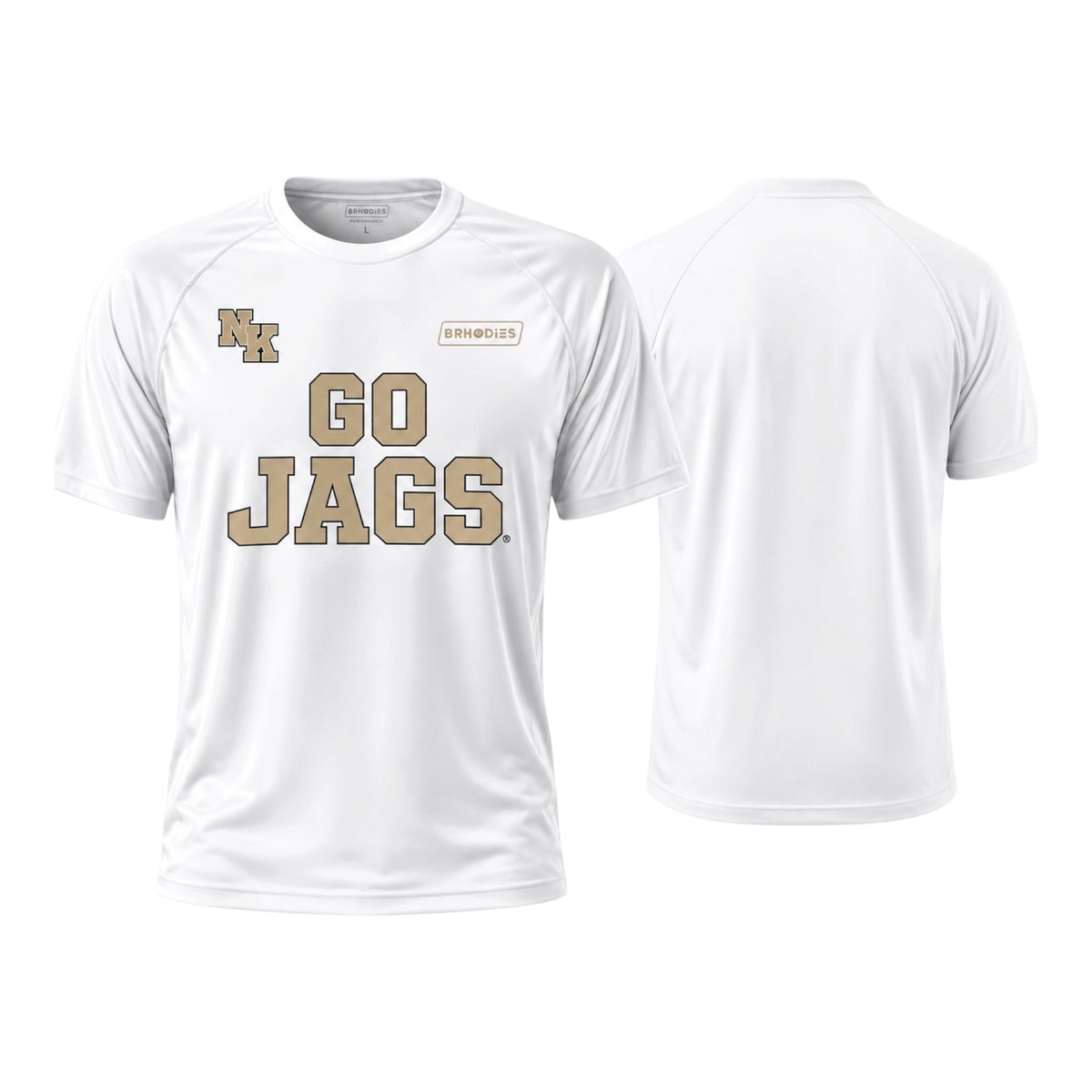 GO JAGS × BRHODIES PERFORMANCE TEE