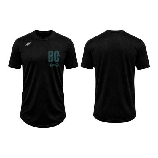 BCMA × BRHODIES — SZN I MESH COMPRESSION TEE (black)