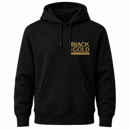 BLACK & GOLD SPORTS PERFORMANCE™ 50/50 FLEECE HOODIE