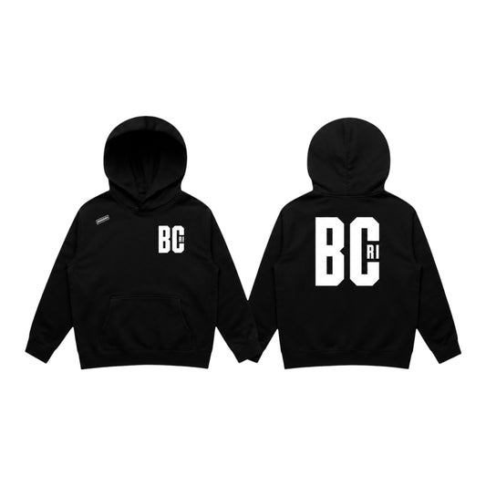 BCRI x BRHODIES - SZN 1 PREMIUM HOODIE (black/ white)
