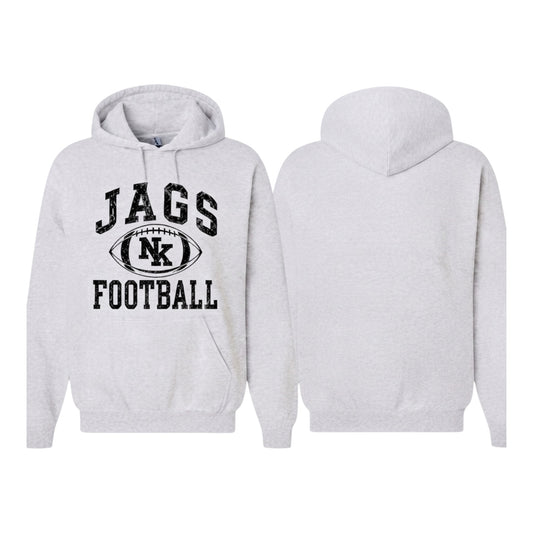 JAGS FOOTBALL × BRHODIES — VINTAGE HOODIE