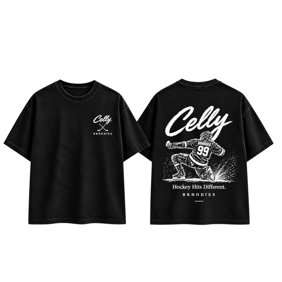 BRHODIES × BOSS — CELLY DRI-EASE TEE