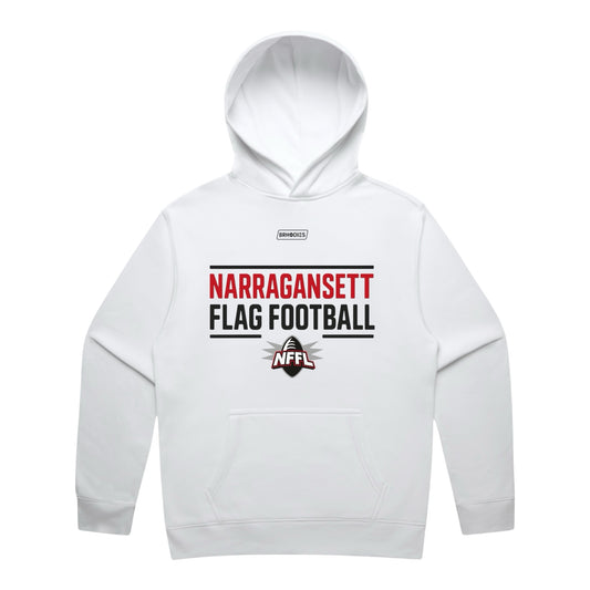 Gansett Flag Hoodie (white)