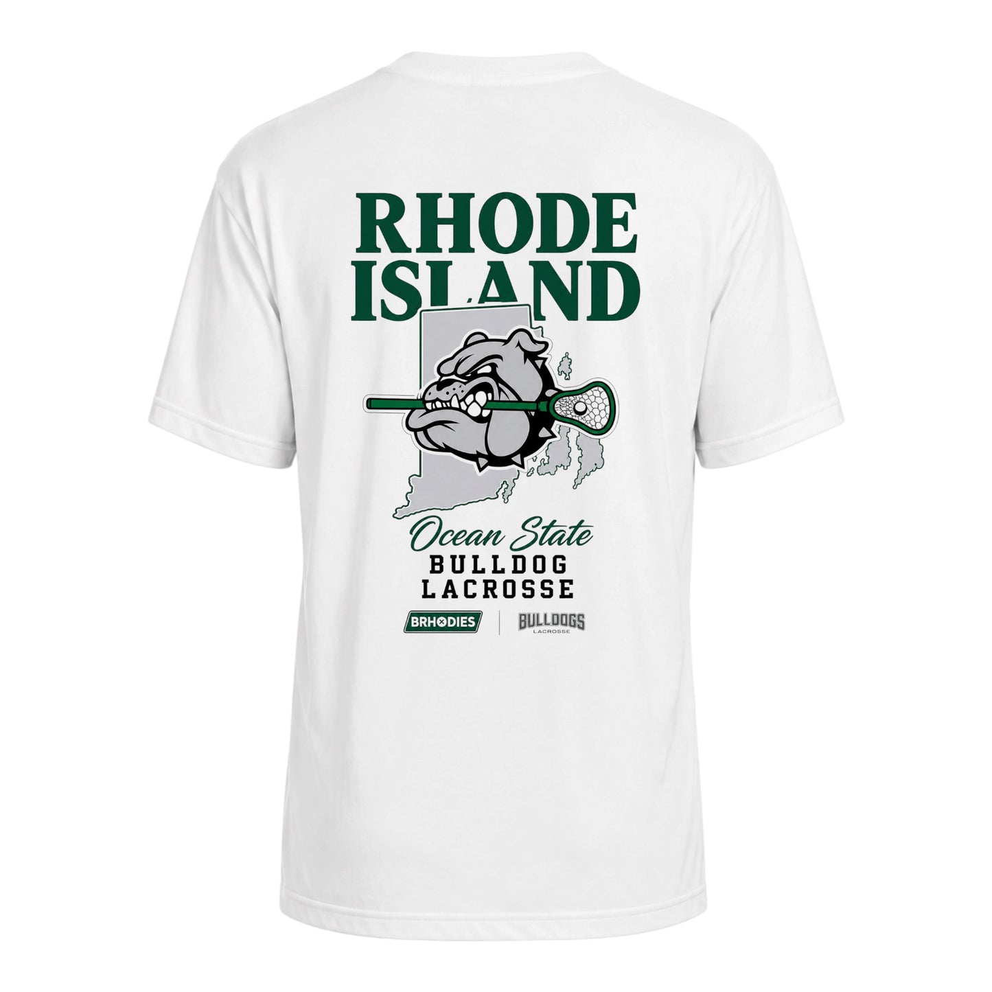 Bulldogs x Brhodies Rhode Island Tee