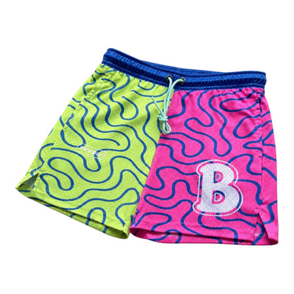 Pink Lemonade Mesh Shorts